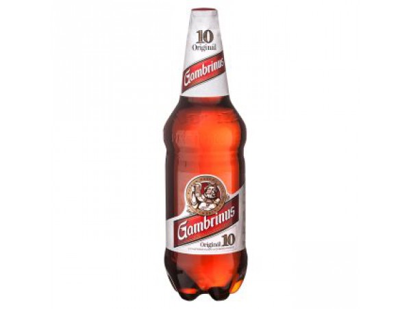 Gambrinus Originál 10° светлое пиво 1,5 л